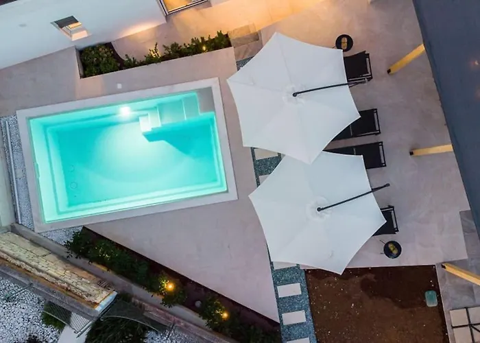 شقة Starfish With Private Pool And Magnificent Sea View