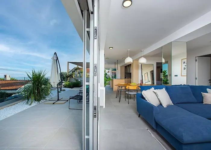 Starfish With Private Pool And Magnificent Sea View Apartmán